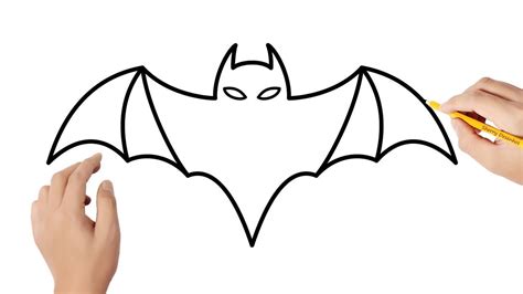 como desenhar um morcego